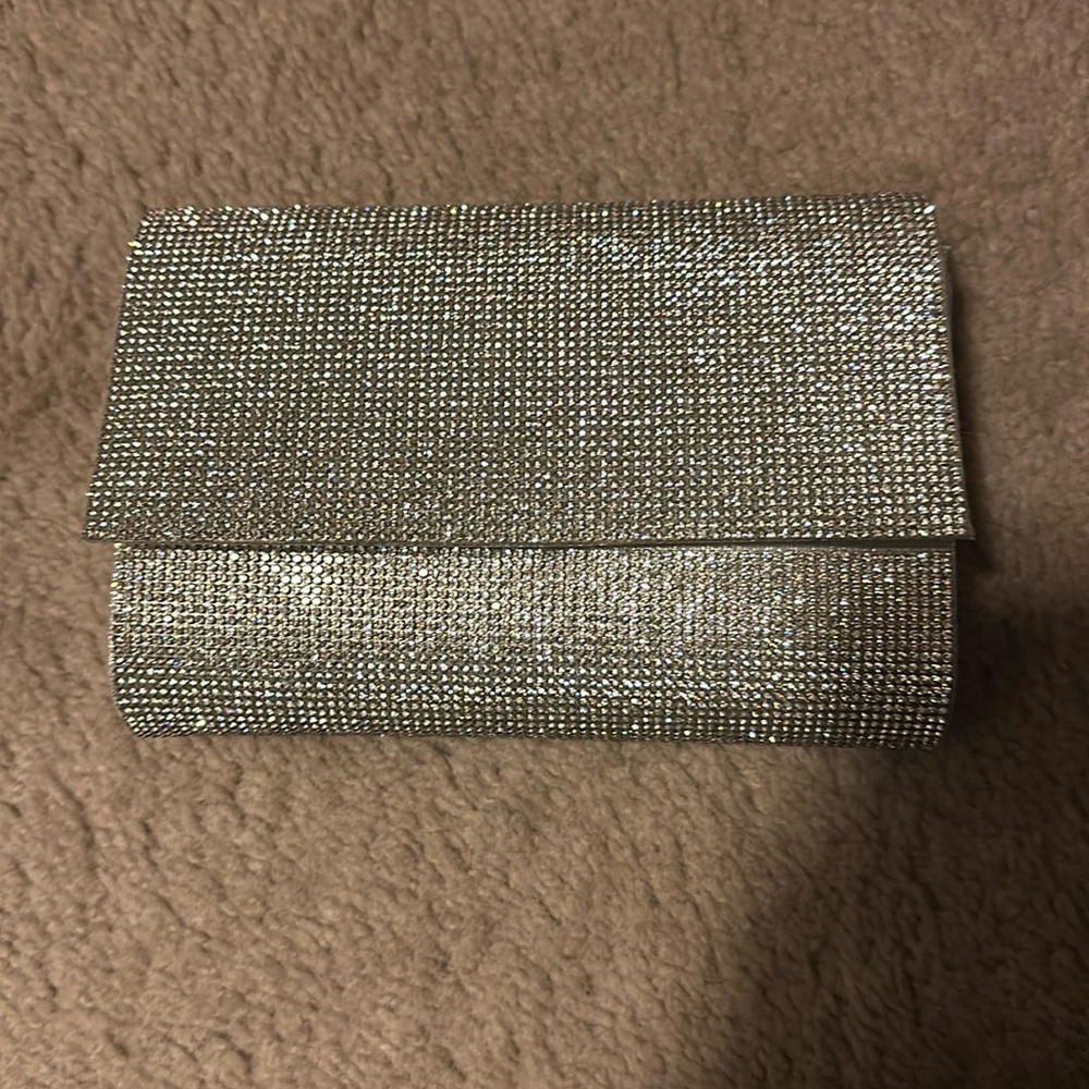 Luxe Glamour Rhinestone Box Clutch
